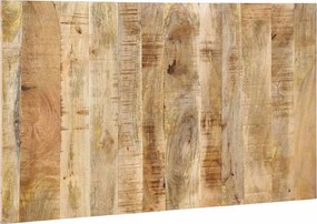 vidaXL κεφαλάρι 140 cm μασίφ ακατέργαστο ξύλο Mango