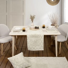 Runner Linea Beige Nima 45X150 100% Βαμβάκι