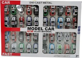 Σετ μεταλλικά αυτοκινητάκια - 40pcs - A40-3 - 233271