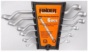 Σετ κλειδιά πολύγωνα κυρτά - 6pcs - Finder - 192049