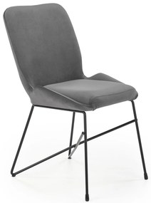 60-22233 K454 chair color: grey DIOMMI V-PL-K/454-KR-POPIELATY, 1 Τεμάχιο