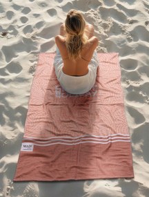Πετσέτα Θαλάσσης SUMMER HOLIDAY Μπεζ Πετσέτα Θαλάσσης: 90 x 160 εκ. MADI
