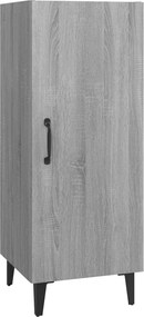 vidaXL Ντουλάπι Γκρι Sonoma 34,5x34x90 εκ. από Επεξεργασμένο Ξύλο