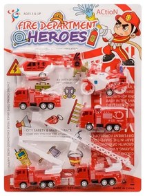 Σετ πυροσβεστικά οχήματα - JKL-09A - 917270