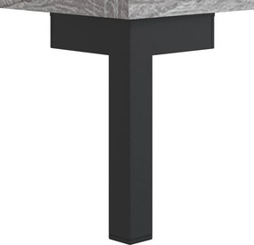 vidaXL Ντουλάπι Γκρι sonoma 34,5x32,5x90εκ. από Επεξεργασμένο Ξύλο