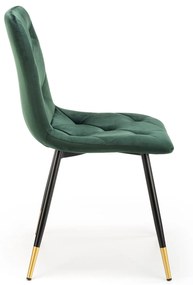 K438 chair color: dark green DIOMMI V-CH-K/438-KR-C.ZIELONY