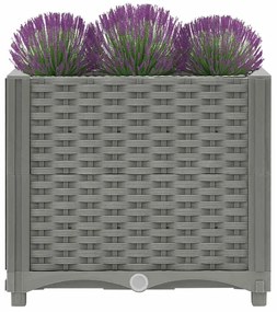 vidaXL Ζαρντινιέρα 40 x 40 x 38 εκ. από Πολυπροπυλένιο