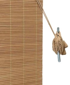 vidaXL Ρόλερ Καφέ 100 x 160 cm Μπαμπού