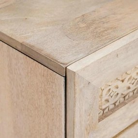 vidaXL Κομοδίνο Λευκό 50 x 33 x 60 εκ Επεξεργασμένο Ξύλο