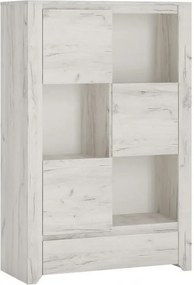 Βιβλιοθήκη Alaska 3D1S - 84.00Χ40.20Χ130.70cm