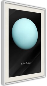 Αφίσα - The Solar System: Uranus - 30x45 - Μαύρο - Χωρίς πασπαρτού