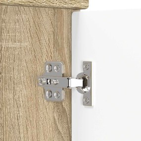 vidaXL Ντουλάπι Κάτω από τον Νιπτήρα Sonoma Δρυς 56 x 37,5 x 81 εκ