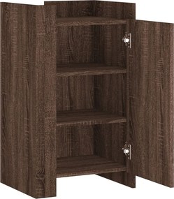 vidaXL Μπουφές Καφέ Δρυς 45x35x75 εκ. από Επεξεργασμένο Ξύλο