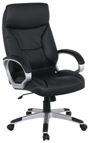 Πολυθρόνα BF5700 PU Μαύρο 64x72x112/121cm