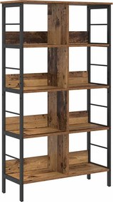 vidaXL Ράφι Βιβλίων 8 επιπέδων 82 x 32 x 144,5 εκ. Επεξεργασμένο Ξύλο