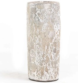 Κηροπήγιο Slind 0630068 11x11x20cm White Soulworks Ceramic