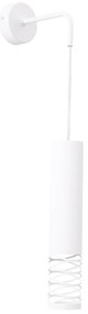Φωτιστικό τοίχου LAMI λευκό/ατσάλι/1x10w