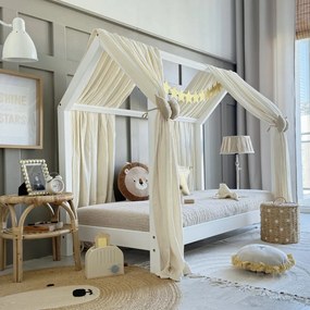 Κουρτίνα Οροφής Bianco Bed Vanilla Luletto