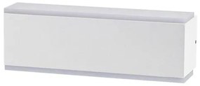 Απλίκα LED Εξωτερικού Χώρου Eurolamp Nikita 145-82093 White