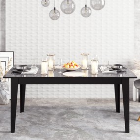 Dining Table Polka - Black Black