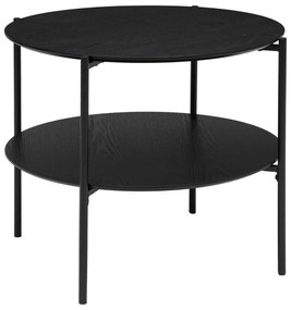 Τραπέζι Σαλονιού (Φ63.2x52) A-S Kemi Black 197756B