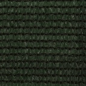 vidaXL Διαχωριστικό Βεράντας Σκούρο Πράσινο 90 x 500 εκ. από HDPE