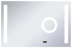 vidaXL Καθρέφτης Μπάνιου Τοίχου με LED/Αισθητήρα Κίνησης 100 x 60 εκ.