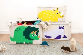 3Sprouts Καλάθι για παιχνίδια με καπάκι, Dinosaur