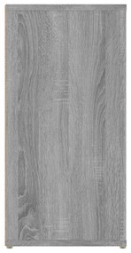 Ντουλάπι Γκρι Sonoma 100x30x59,5 εκ. από Επεξεργασμένο Ξύλο - Γκρι