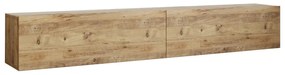 Τραπέζι Tv Ashburn 116, Πεύκο, Με πόρτες, 180x30x32cm