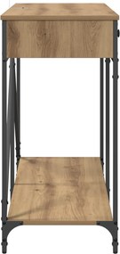 vidaXL Τραπέζι κονσόλας Artisan Oak 100 x 39 x 78,5 εκ