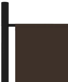 vidaXL Διαχωριστικό Δωματίου με 4 Πάνελ Καφέ 200 x 180 εκ.