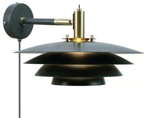 Απλίκα Φωτιστικό Τοίχου G9 25W IP20 Bretagne Nordlux-2213471010-Γκρι 2213471010