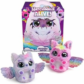 Κούκλα Mωρó Spin Master Pufficorn Hatchimals Alive Secret Hatch