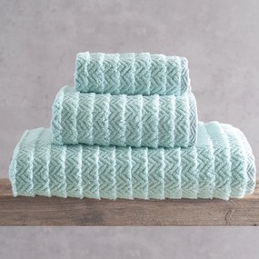 Πετσέτες Μπάνιου (Σετ 5τμχ) Rythmos Thiva 500gsm Βεραμάν