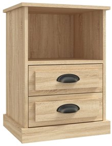 vidaXL Κομοδίνο Sonoma Δρυς 43x36x60 εκ.