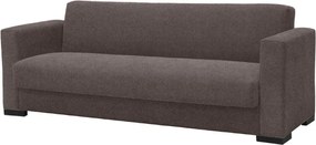 Καναπές Silio Τριθέσιος-Καφέ