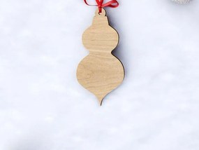 Intra απο ξύλο plywood 3mm-4mm πάχος – Jumbo Χριστουγεννιάτικο Στολίδι 25x25 cm INTRAVECTRY-MY553573