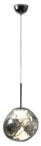Κρεμαστό Φωτιστικό Οροφής LED 6W Φ30cm Arte Illumina Picadilly Eurolamp-144-15117-Ασημί 144-15117