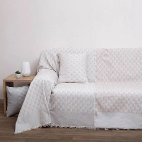 Ριχτάρι 3016 Beige Viopros Two-seater 180x240cm 100% Cotton