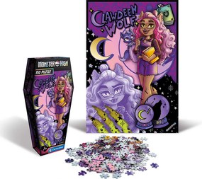 Clementoni Παιδικό Παζλ Monster High Coffin Pack Clawdeen Wolf 150 τμχ