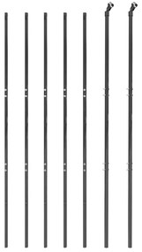 vidaXL Συρματόπλεγμα Περίφραξης Ανθρακί 1,6 x 10 μ.