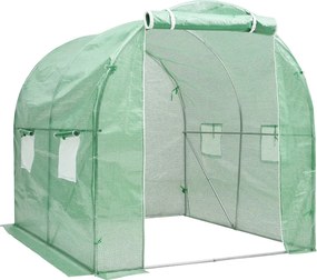 vidaXL Θερμοκήπιο 4 μ² 2 x 2 x 2 μ.