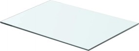 vidaXL Ράφι Πάνελ Διάφανο 50 x 30 εκ. Γυάλινο