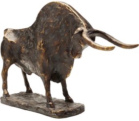 Επιτραπέζιο Διακοσμητικό Toro Καφέ 48 εκ. (PL) 47.5x11x44709εκ - Χρυσό