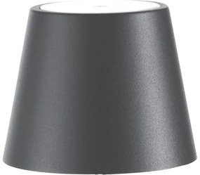 Καπέλο Για Φωτιστικό 11cm IP20 Poldina Zafferano-LD0681N3-Ανθρακί LD0681N3