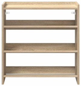 Ράφι παπουτσιών  Sonoma Oak 60x25x62 cm Κατασκευασμένο ξύλο 859889