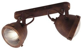 Φωτιστικό Οροφής - Σποτ I-Habana-AP2 Rust Luce Ambiente Design Metal