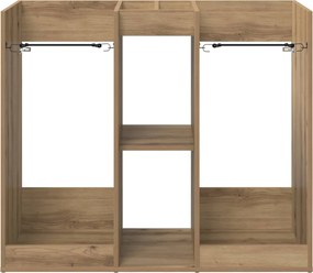 vidaXL Ντουλάπι Γκολφ Μονόχρωμο Artisan Oak 102 x 45 x 85,5 εκ