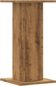 vidaXL Βάσεις Φυτών 2 τεμ. Αρτισιανή Δρυς 30x30x60 εκ. Επεξ. Ξύλο